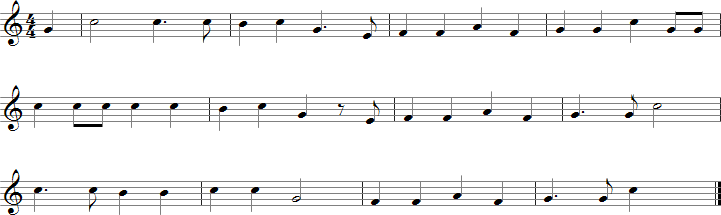 The Boar's Head Carol Sheet Music for B-flat Saxophones