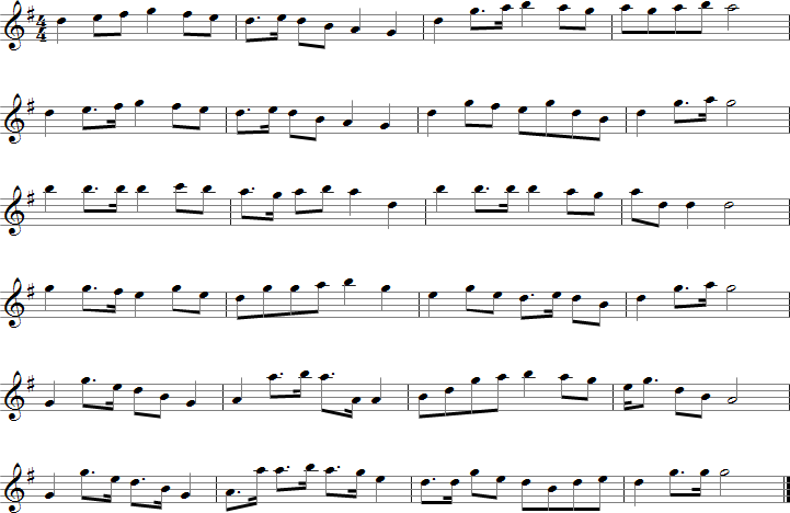 Hail to the Chief Sheet Music for E-flat Saxophones