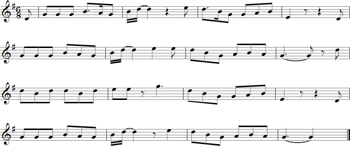 Old Rosin, the Beau Sheet Music for B-flat Saxophones
