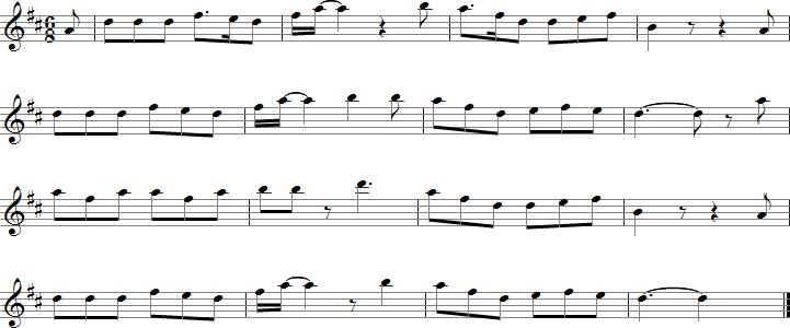 Old Rosin, the Beau Sheet Music for E-flat Saxophones