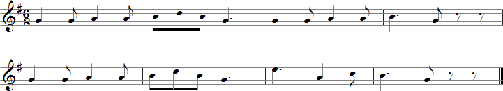 Pop Goes the Weasel Sheet Music for B-flat Saxophones