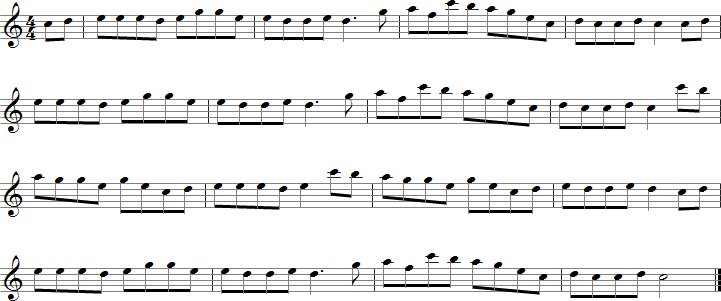 The Wearing of the Green Sheet Music for E-flat Saxophones